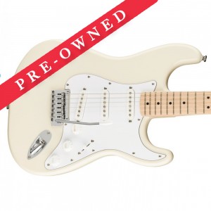 Pre-Owned Squier Affinity Series Stratocaster, Maple Fingerboard - Olympic White