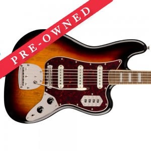 Pre-Owned Fender Squier Classic Vibe Bass VI, Laurel Fingerboard, 3-Colour Sunburst