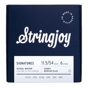 Stringjoy Signatures Husky Medium Plus Gauge (11.5-54) Nickel Wound Electric Guitar Strings