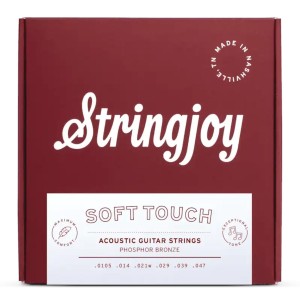 Stringjoy Naturals Soft Touch (10.5-47) Phosphor Bronze Acoustic Guitar Strings
