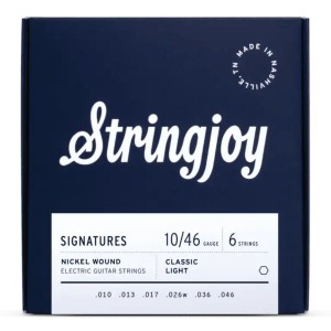 Stringjoy Signatures Classic Light Gauge (10-46) Nickel Wound Electric Guitar Strings
