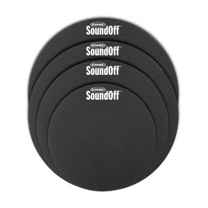 Evans SoundOff Drum Mute Pack, Fusion (10,12,14,14)