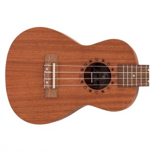 Laka VUC10 Mahogany Series Concert Ukulele, Natural