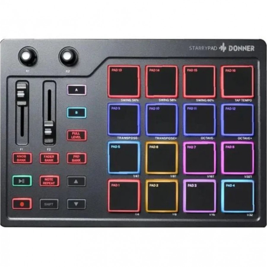 Donner STARRYPAD MIDI Pad Controller