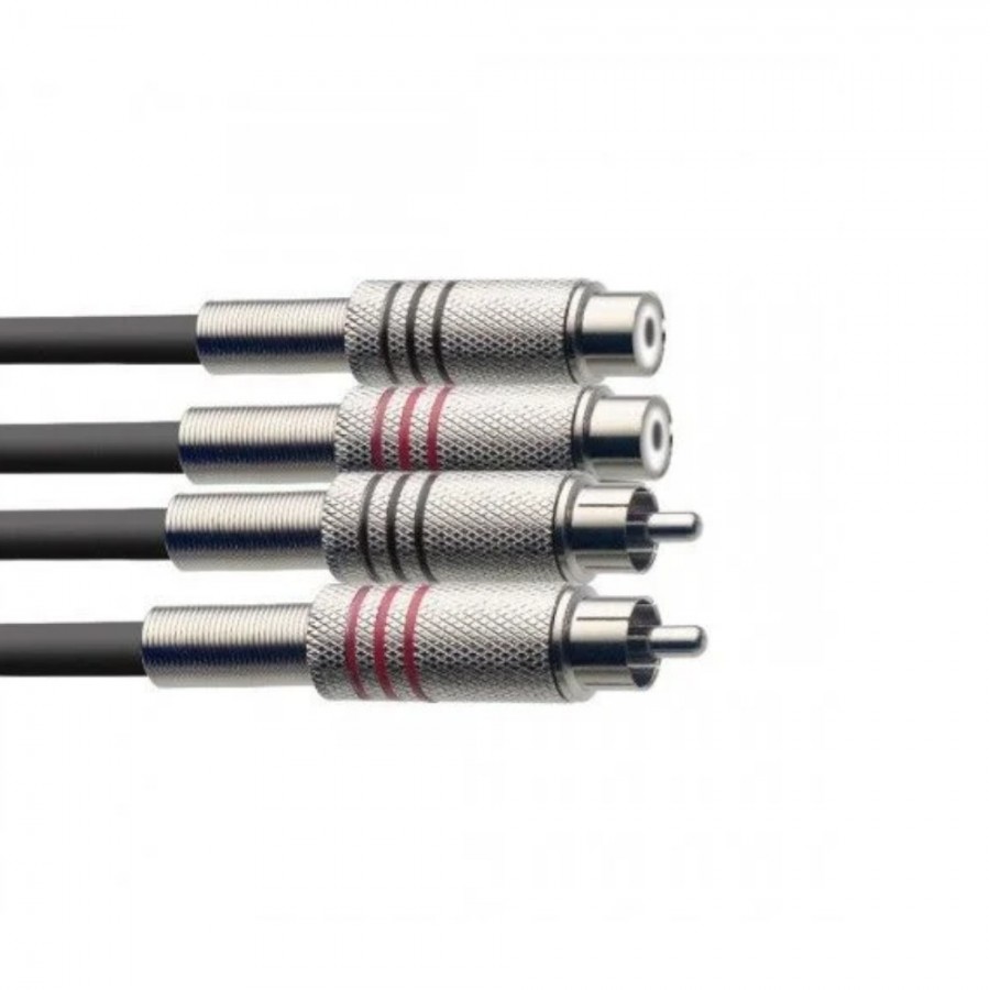 Stagg STC3CMCF 3M/10FT Twin Cable - RCA Male to RCA Female