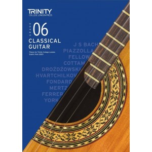 Trinity Guitar Exam Pieces from 2020 - Grade 6