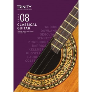 Trinity Guitar Exam Pieces from 2020 - Grade 8