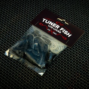 Tuner Fish Lug Locks Black 24 Pack