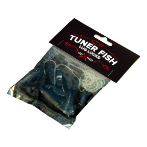 Tuner Fish Lug Locks Black 24 Pack