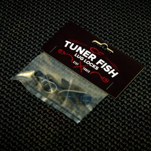 Tuner Fish Lug Locks Black 4 Pack