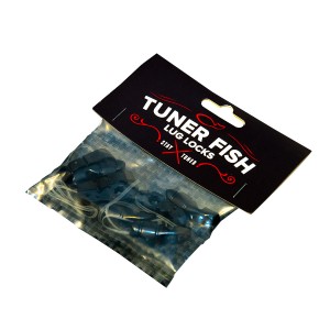 Tuner Fish Lug Locks Black 8 Pack