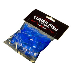 Tuner Fish Lug Locks Blue 24 Pack