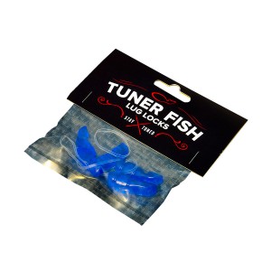 Tuner Fish Lug Locks Blue 4 Pack