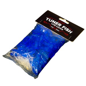 Tuner Fish Lug Locks Blue 50 Pack