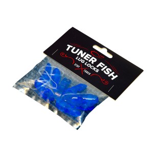 Tuner Fish Lug Locks Blue 8 Pack