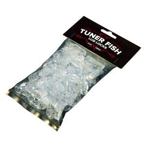 Tuner Fish Lug Locks Clear 50 Pack