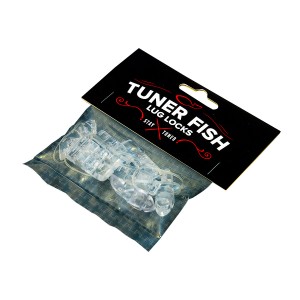 Tuner Fish Lug Locks Clear 8 Pack