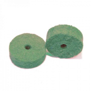 Tuner Fish Cymbal Felts Green - 10 Pack