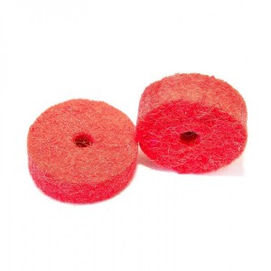 Tuner Fish Cymbal Felts Red - 10 Pack