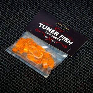 Tuner Fish Lug Locks Orange 8 Pack