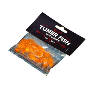 Tuner Fish Lug Locks Orange 8 Pack