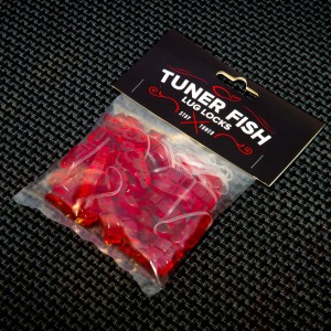 Tuner Fish Lug Locks Red 24 Pack