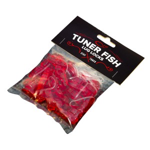 Tuner Fish Lug Locks Red 24 Pack