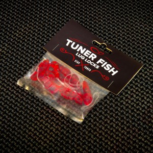 Tuner Fish Lug Locks Red 8 Pack