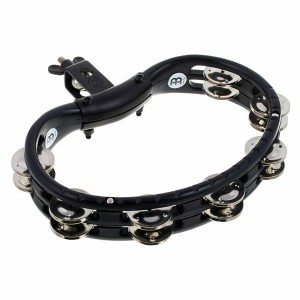 Meinl TMT2BK Drum Set Tambourine with Mount, Black