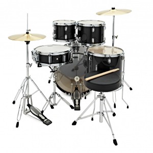 Mapex Tornado 3 Compact Kit 5 Piece with Cymbals - Black
