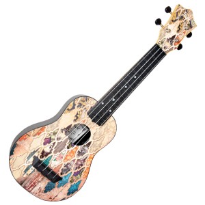 Flight TUS-40 Travel Series Soprano Ukulele with Bag - Granada