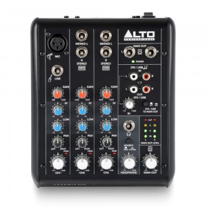 Alto Truemix 500 - 5 Channel Analog Mixer with USB