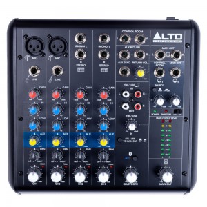 Alto Truemix 600 - 6 Channel Compact Mixer with USB and Bluetooth