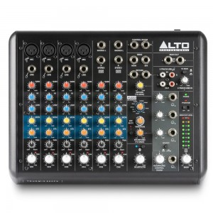Alto Truemix 800 FX - Compact Mixer with USB, Bluetooth and Alesis MultiFX