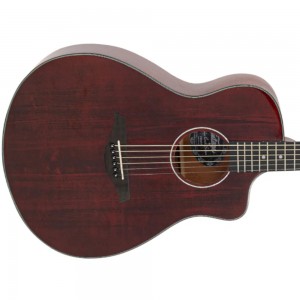 Vintage Pacific Coast Series Acoustic Guitar - Claret Red Vintage Pacific Coast Series Acoustic Guitar - Claret Red