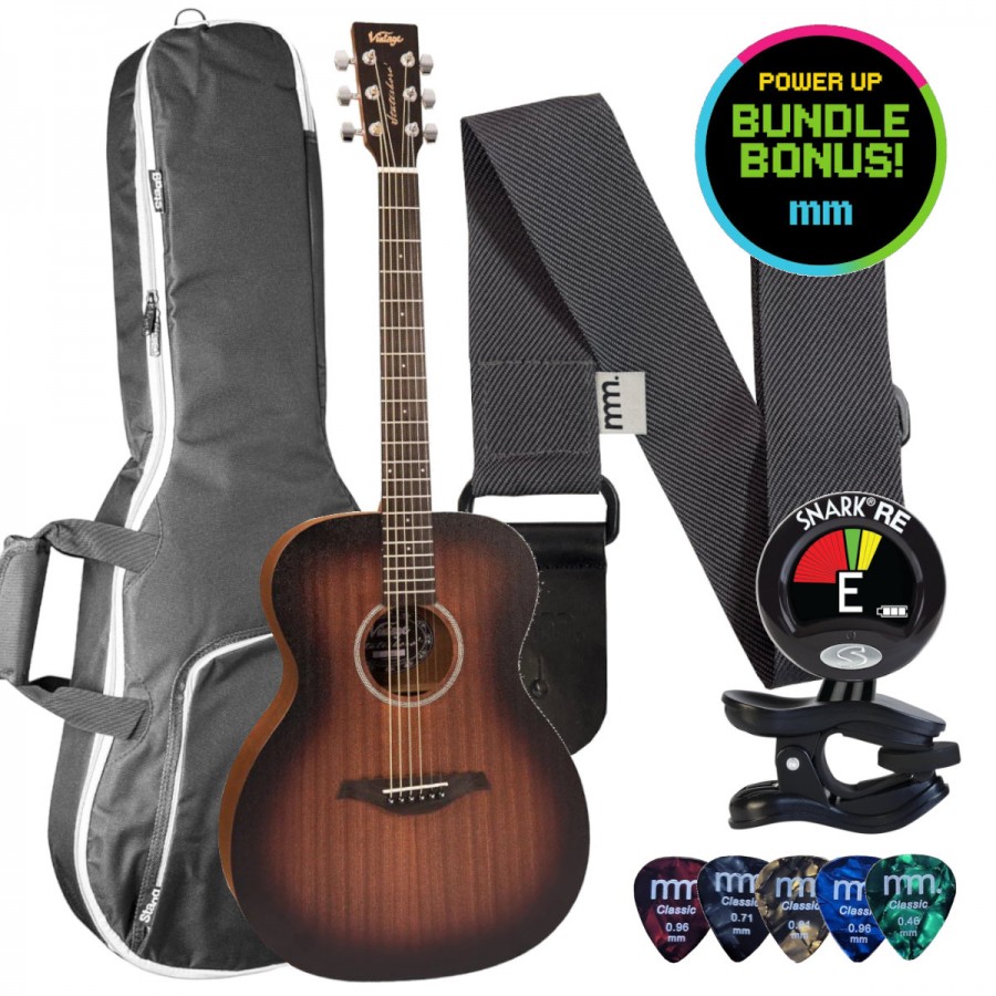 mm Vintage Statesboro Orchestra Complete Guitar Bundle