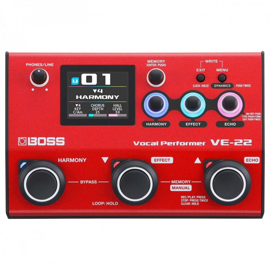 Boss VE-22 Vocal Performer Effects Processor