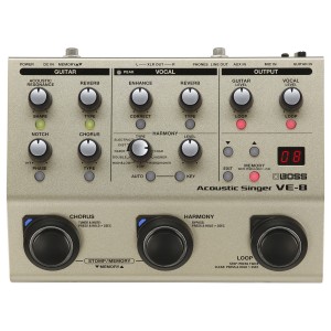 Boss VE-8 Acoustic Singer Pedal