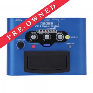 Pre-Owned Boss VE-1 Vocal Echo Pedal