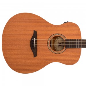 Vintage VE300MH Mahogany Series 'Folk' Electro-Acoustic Guitar - Satin Mahogany
