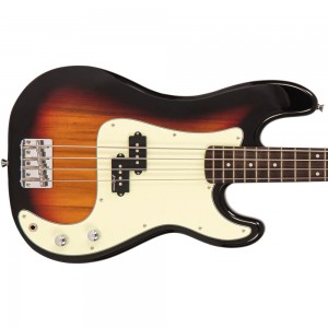 Vintage V40 Coaster Series Bass Guitar Pack ~ 3 Tone Sunburst