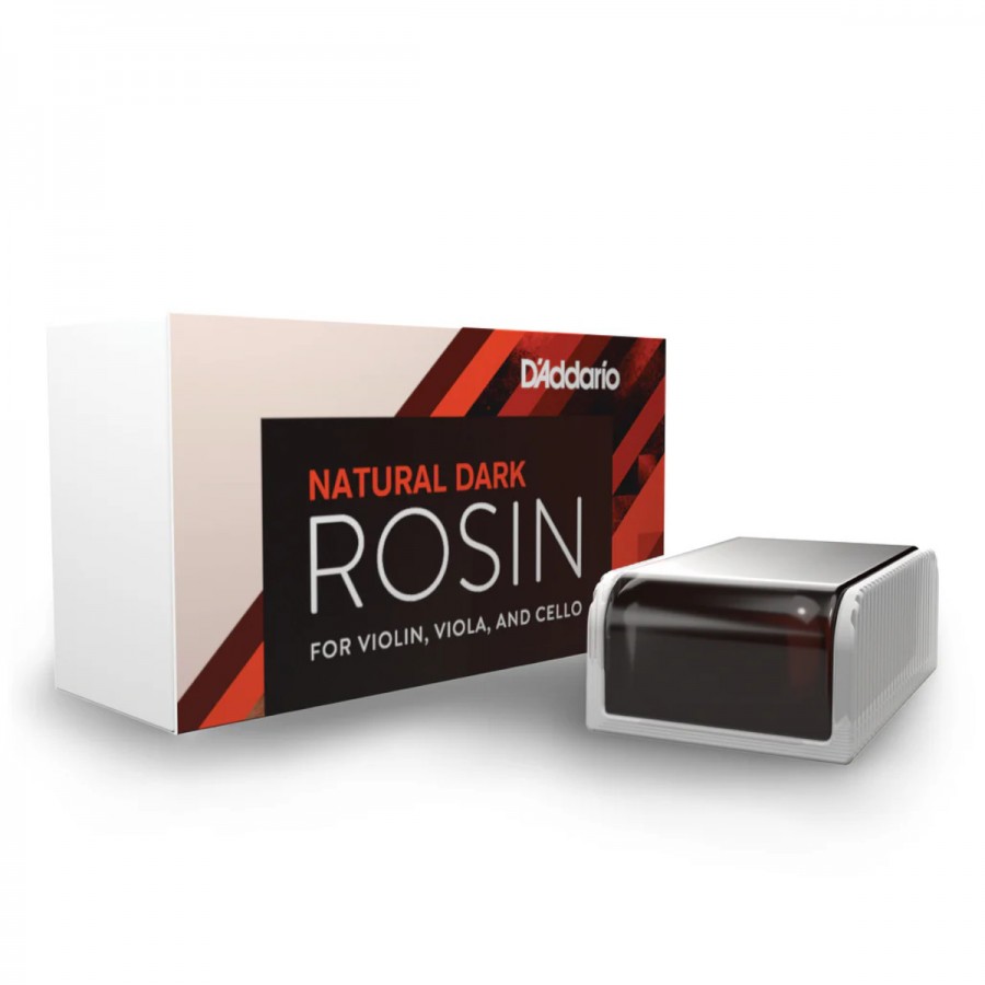 D’Addario Natural Rosin – Dark, Bulk 12 Pack