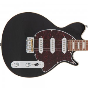 Vintage REVO Series 'Vision' Electric Guitar - Boulevard Black