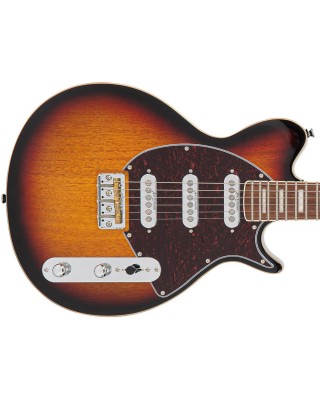 Vintage REVO Series 'Vision' Electric Guitar - Two Tone Sunburst