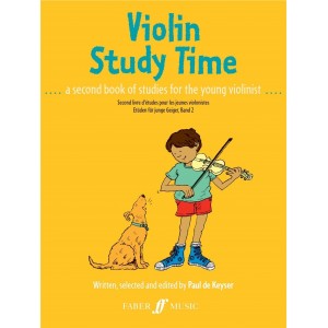 Violin Study Time 