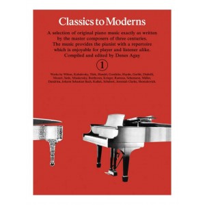 Classics to Moderns for Piano - Book 1