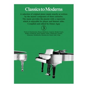 Classics to Moderns for Piano - Book 3