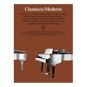Classics to Moderns for Piano - Book 4