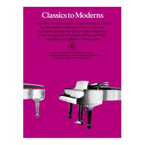 Classics to Moderns for Piano - Book 6