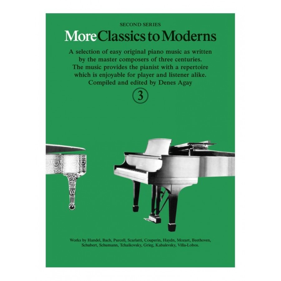 More Classics to Moderns for Piano - Book 3